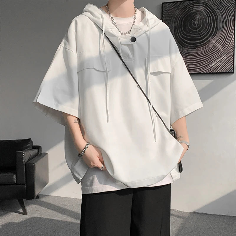 Hooded Oversize Shirt