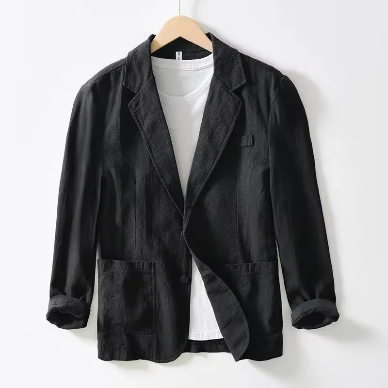 Linen Blend Blazer