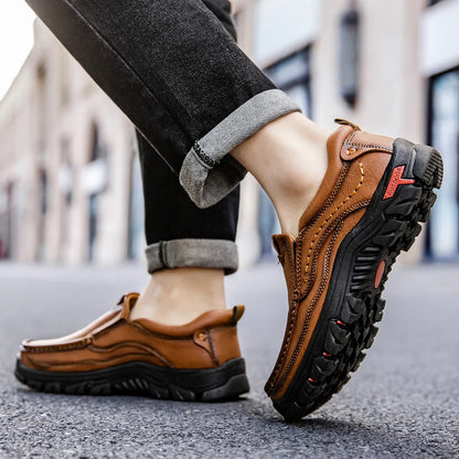 Leather Driving Loafers