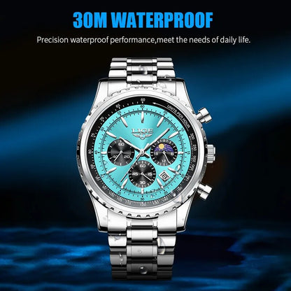 LIGE Men's Watch