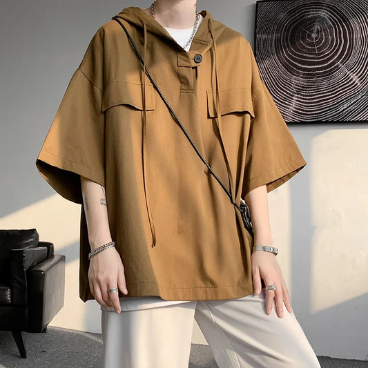 Hooded Oversize Shirt
