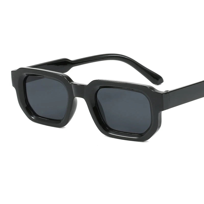 Vintage Rectangle Frame Sunglasses