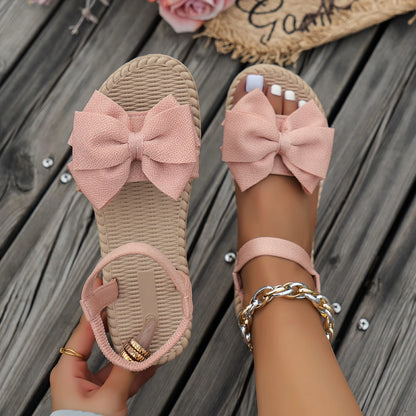 Bow Slingback Sandals