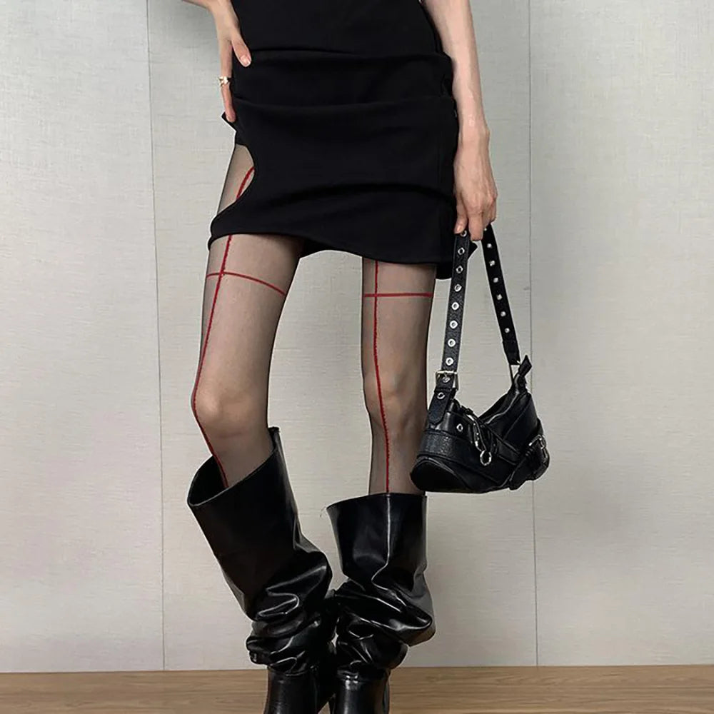 Seamed Pantyhose