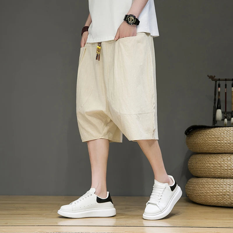Summer Drop-crotch Shorts