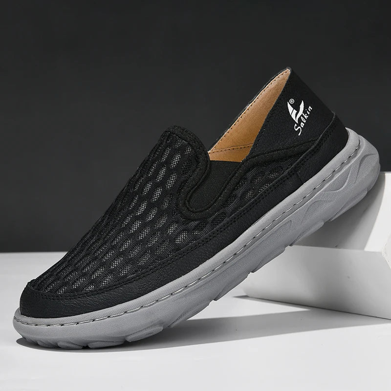 Mesh Slip-On Sneakers