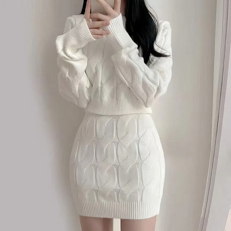 Sweater Two-Piece Set