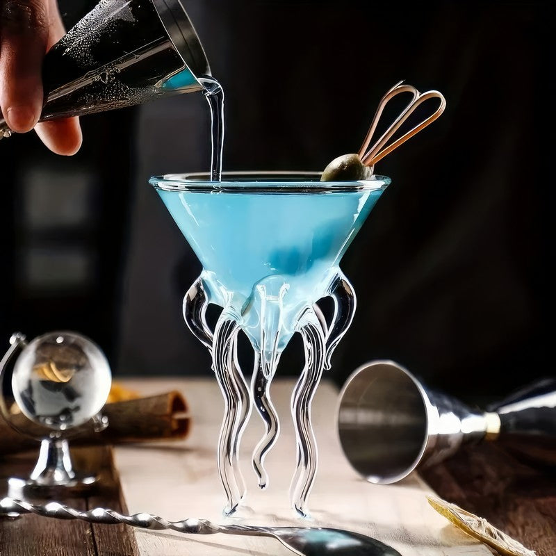 Octopus Cocktail Glass