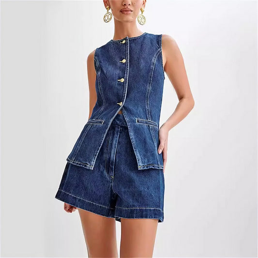 Aurelia 2 Denim Piece Set