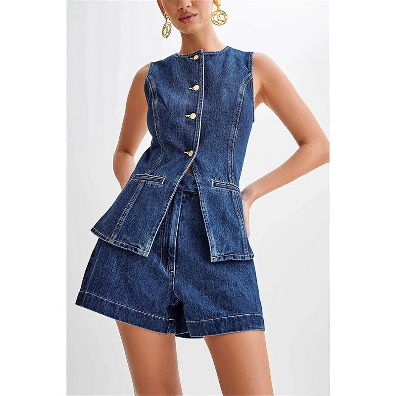 Aurelia 2 Denim Piece Set