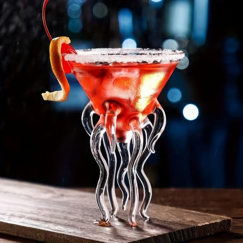 Octopus Cocktail Glass