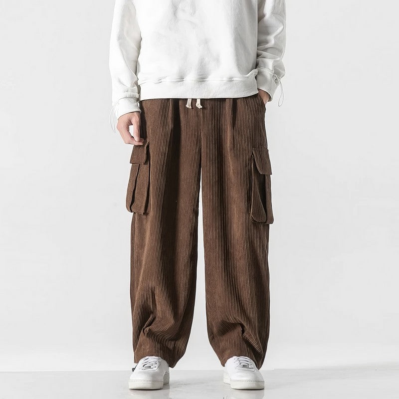 Corduroy Cargo Pants