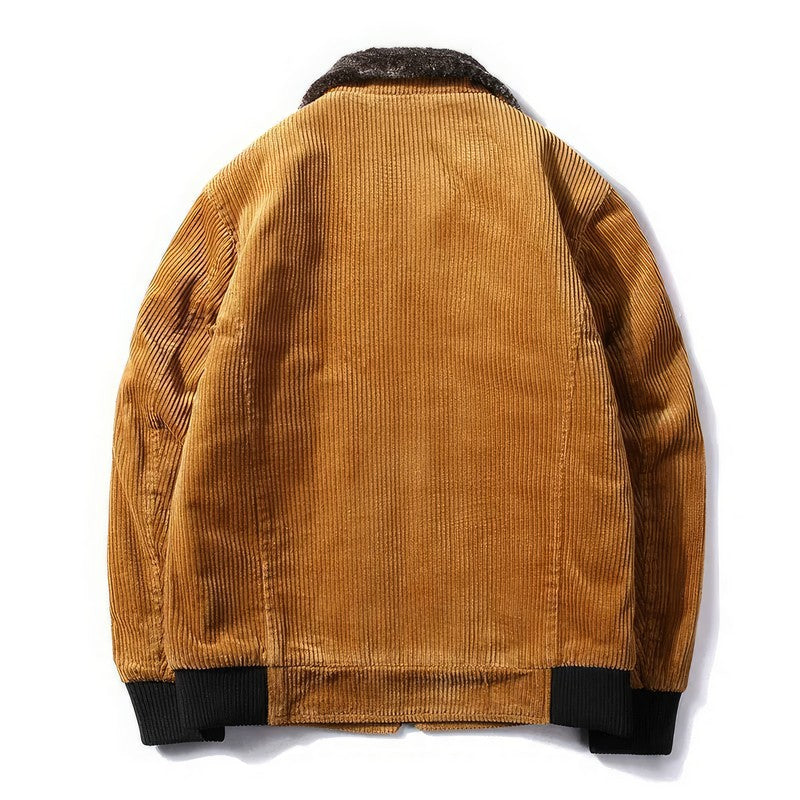 Valenti Corduroy Bomber Jacket