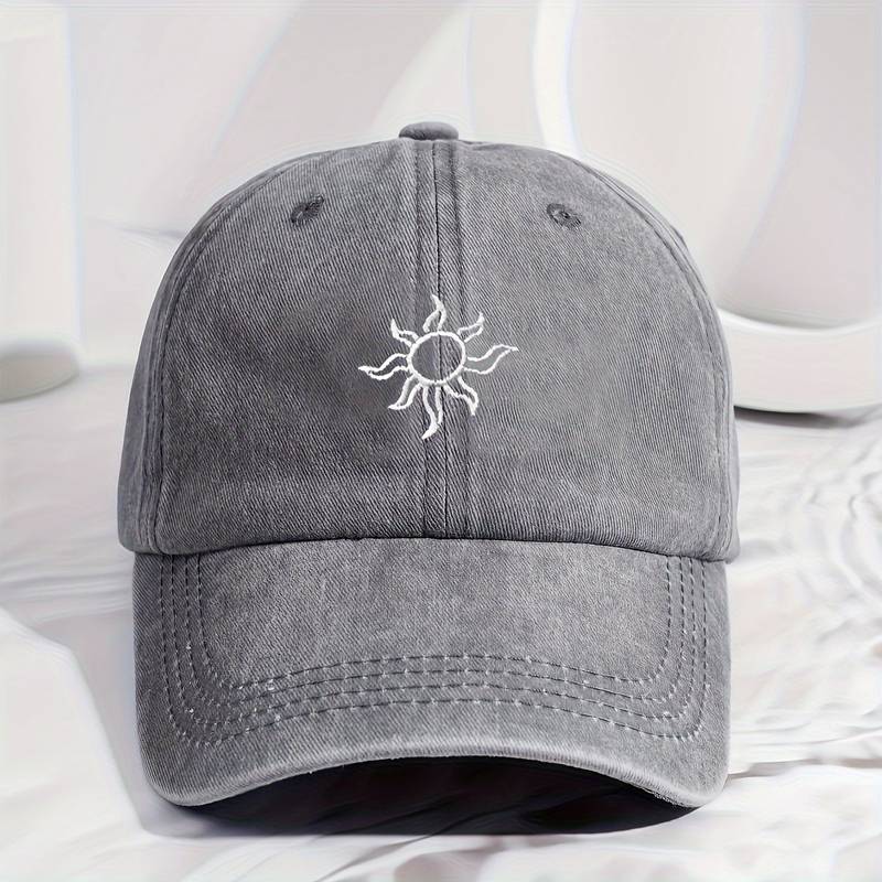 Embroidered Sun Cap