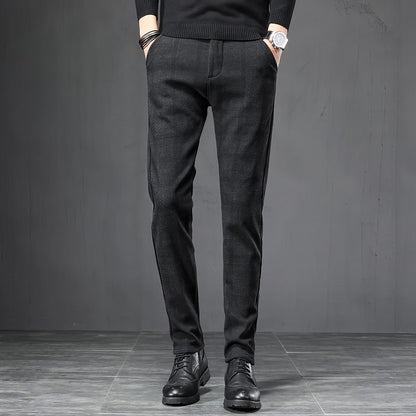 Checked Formal Pants