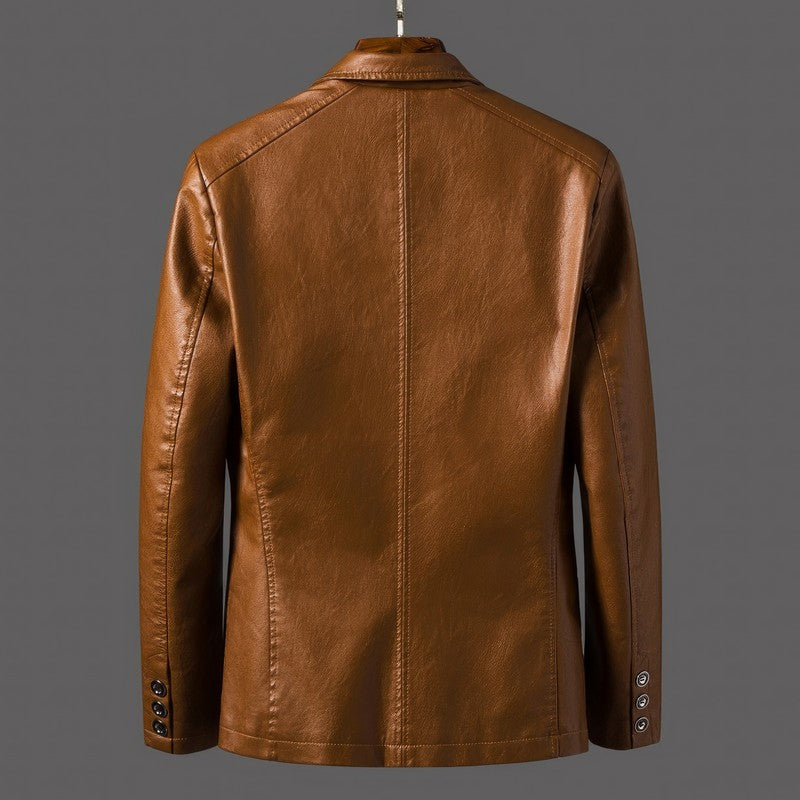 Leather Blazer