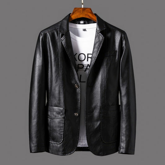 Leather Blazer